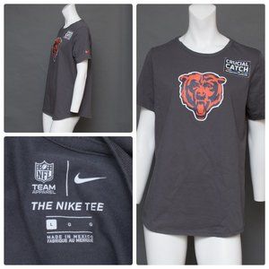 Nike Chicago Bear Intercept Cancer Large T-Shirt